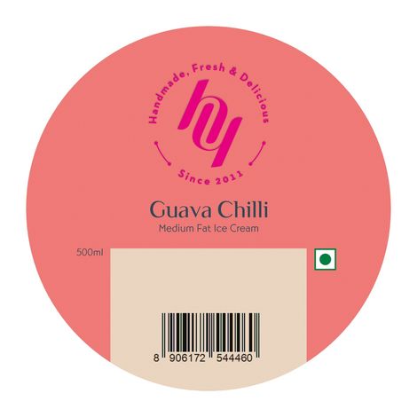 Huber & Holly Guava Chilli Ice Cream Tub