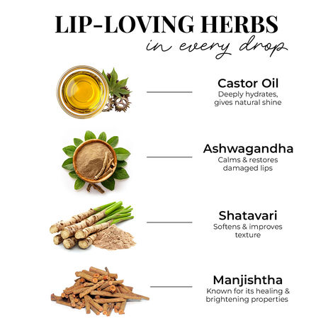 Just Herbs Serum Infused Lip Gloss (Deep Love)