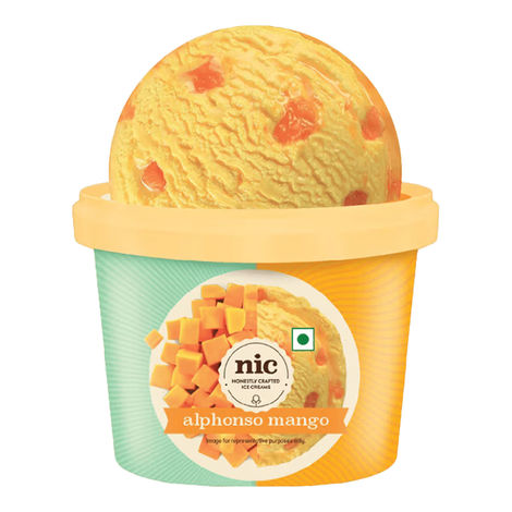 NIC Alphonso Mango Ice Cream Tub Combo