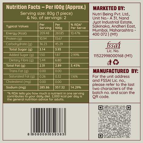 The Health Factory Zero Maida Focaccia Sourdough