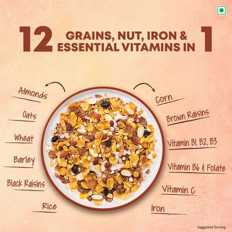 Kellogg's Muesli Nuts Delight 12-in-1 Power Breakfast