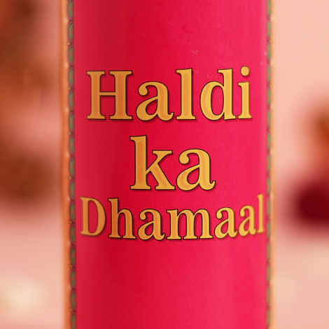 Reusable Haldi Bomb (Yellow Colour Gulaal)