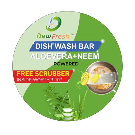 Dew Fresh Ginger & Lemon Round Dishwash Tub