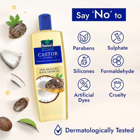 Parachute Advansed Castor & Shea Enriched Coconut Hair Oil