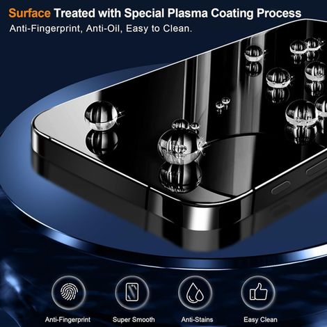 Kwine Case Redmi A3 / Poco C61 Tempered Glass Screen Protector