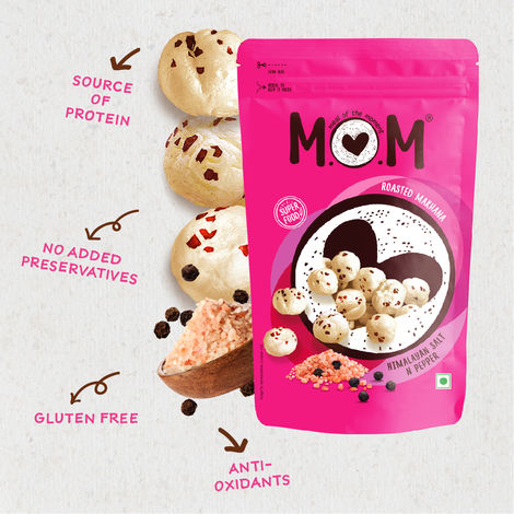 MOM Himalayan Salt & Pepper Roasted Makhana