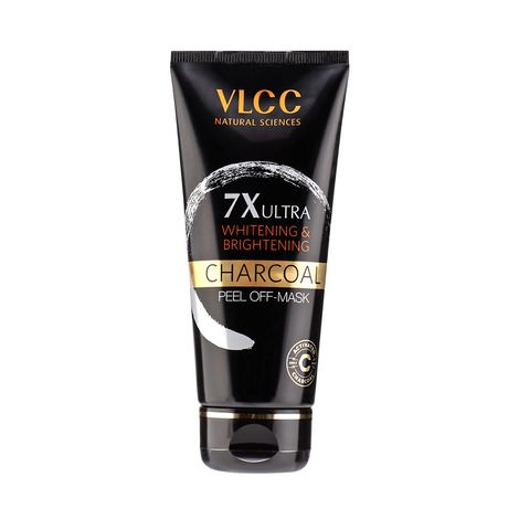 VLCC 7X Ultra Whitening & Brightening Charcoal Peel Off Mask