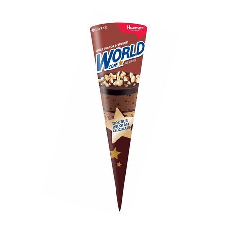 Havmor Double Belgian Choco Ice Cream Cone Combo