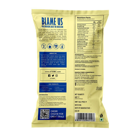 4700BC Butter Popcorn Jumbo Pack