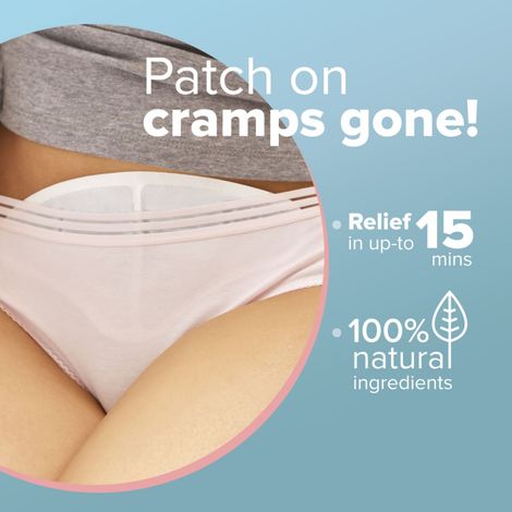 Nua Cramp Comfort Heat Patches For Period Pain