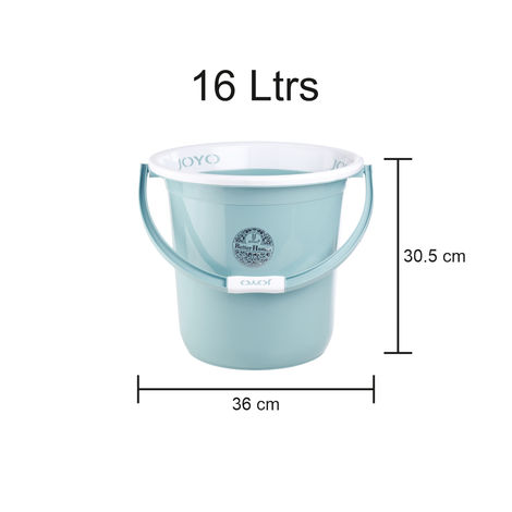 Joyo Better Home Bucket 16 L Plain (Colour May Vary)