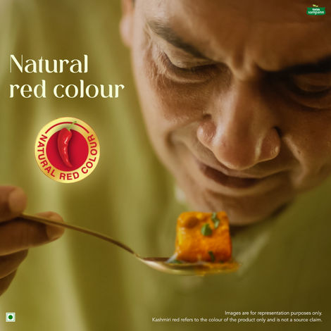 Tata Sampann Kashmiri Red Chilli Powder with Natural Oils Kashmiri Lal Mirch Powder