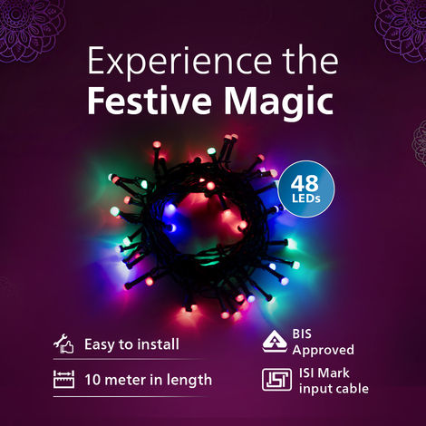 Philips Glitz String Light 48LED - 10M - RBRG