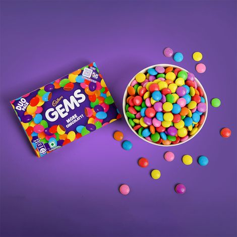 Cadbury Gems Chocolate Duo Pack