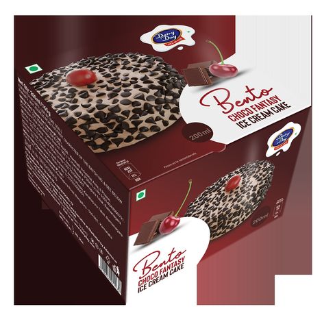 Dairy Day Bento Cake Choco Fantasy Ice Cream Cake - Box