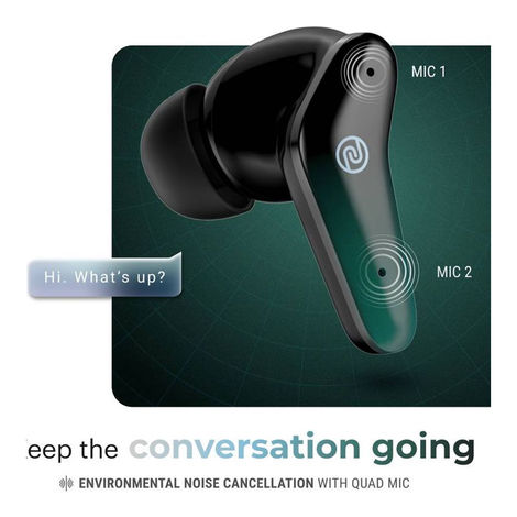 Noise Buds VS102 Pro Truly Wireless Bluetooth Earbuds - Aurora Green