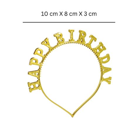 Happy Birthday Tiara Crown