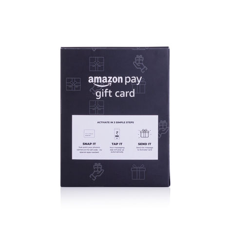 Amazon Pay Gift Card Black Box - 1000