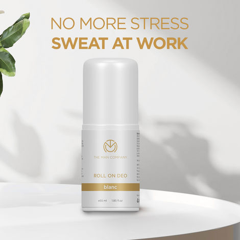 The Man Company Roll On Deo For Men - Blanc | Premium Long Lasting Fragrance