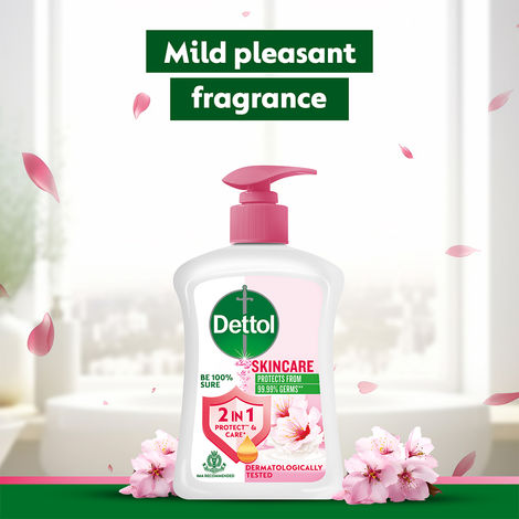 Dettol Original Liquid Hand Wash Pump With Free Handwash Refill | 99.99% Germ Protection