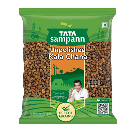 Tata Sampann High Protein Kabuli Chana(500gms) & Tata Sampann Kala Chana(500gms) Combo