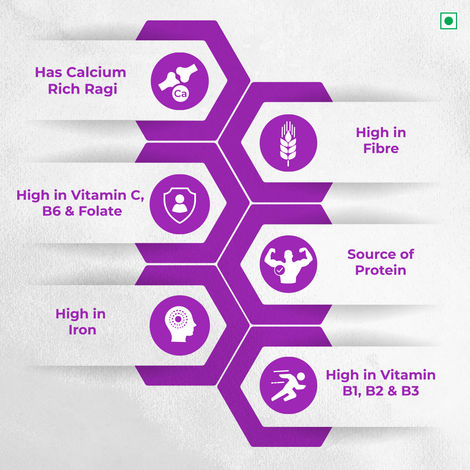 Kellogg's Millet Muesli with 84% Fruit, Seed & Multigrain | High in Fibre