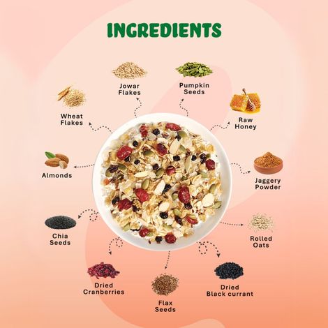 True Elements Muesli Berries Mix