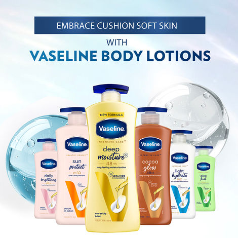 Vaseline Deep Moisture Serum In Lotion Enriched With Glycerin For Nourished Soft Skin