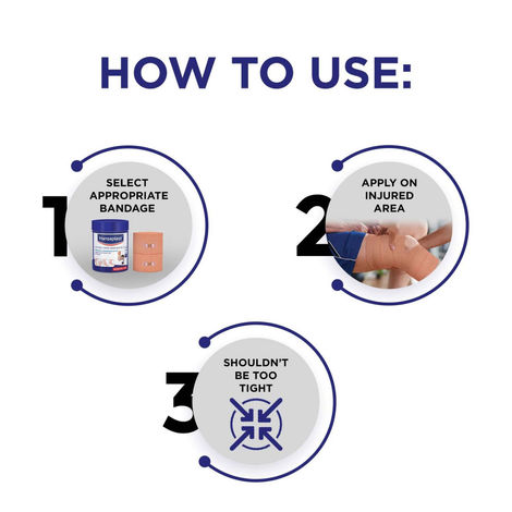 Hansaplast Crepe Bandage (8 CM X 4 M)