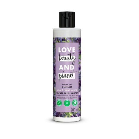 Love Beauty and Planet Argan Oil And Lavender Smooth And Serene Sulfate Free Shampoo