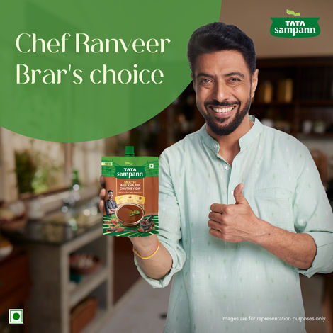 Tata Sampann Meethi Imli Khajur Chutney Dip | Made with Tamarind & Dates | Sweet & Tangy Flavour