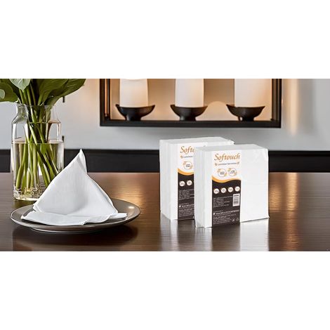 Softouch 4 Ply Luncheon Tissue Napkin 40x40 cm 50 Pcs