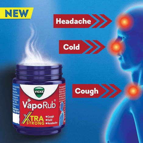 Vicks Vaporub Xtra Strong Balm