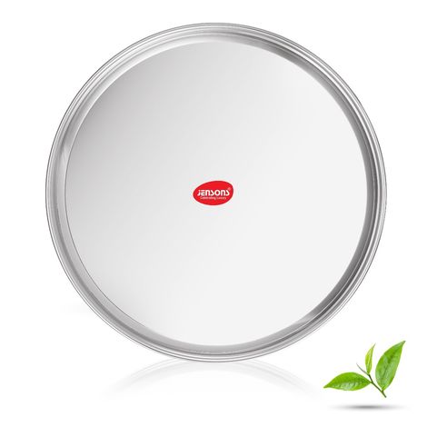 Jensons Stainless Steel 4 Pcs Plate Set | 11 Inch