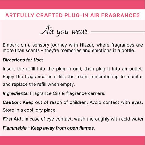 Hizzar Plug - In Diffuser Kit (Plug + 1 Refill) - Mystic Mukhallat