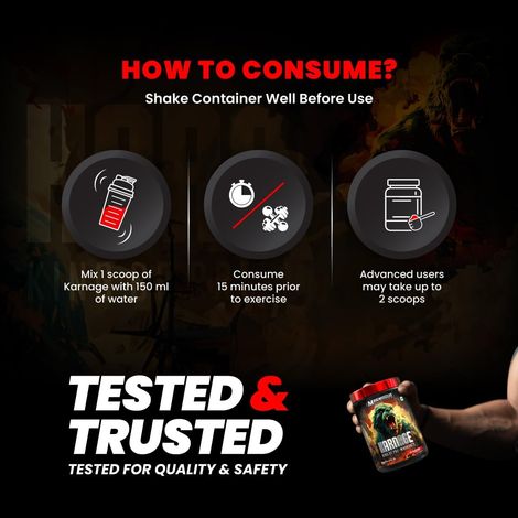 Bigmuscles Nutrition Karnage Pre-Workout Sex On The Beach