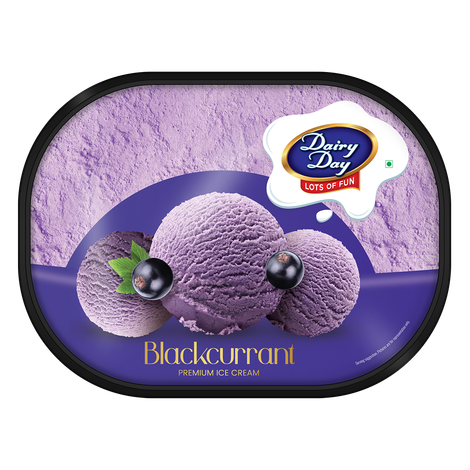 Dairy Day Black Currant Ice Cream Tub