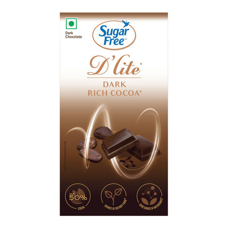 Sugar Free D'lite Rich Cocoa Dark Chocolate Bar