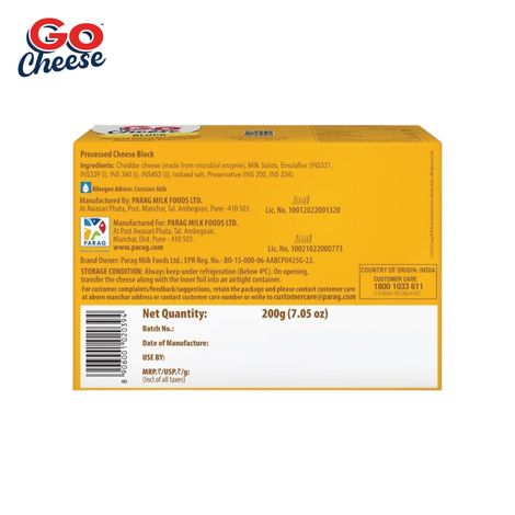 Go Processed Cheese Block