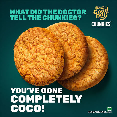 Britannia Good Day Chunkies Coconut Cookies | Trans Fat-free