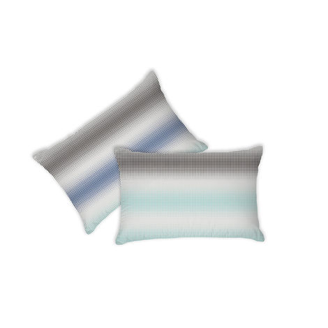 Boutique Living Urban Geos 100% Cotton 220 TC Blue King Bedsheet with 2 Pillow Covers