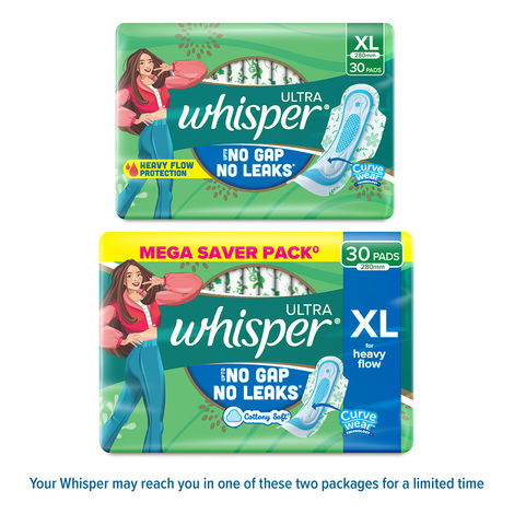 Whisper Ultra Clean Sanitary Pads