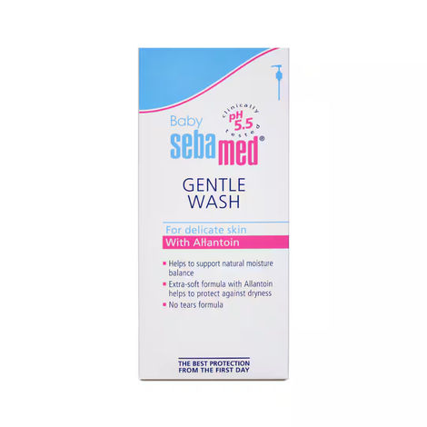 Baby Sebamed Gentle Wash | pH 5.5 | Baby Body Wash | Soap Free| Tear Free
