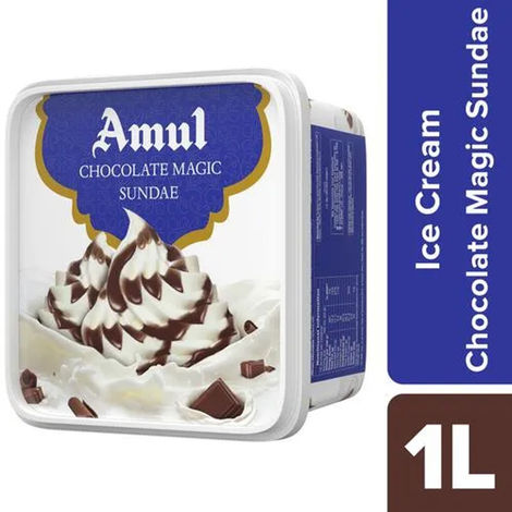 Amul Chocolate Magic Sundae Ice Cream Tub