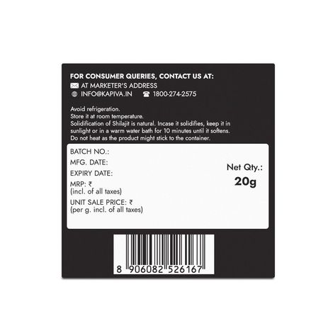 Kapiva Himalaya Shilajit