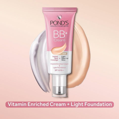 Pond's Bb+ Cream Instant Spot Coverage + Light Make-Up Glow Lvory