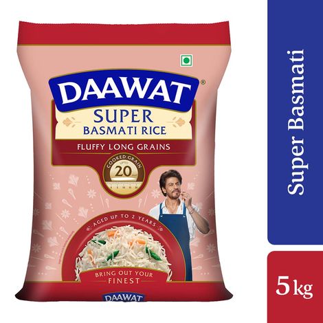 Daawat Super Basmati Rice | Long Grain