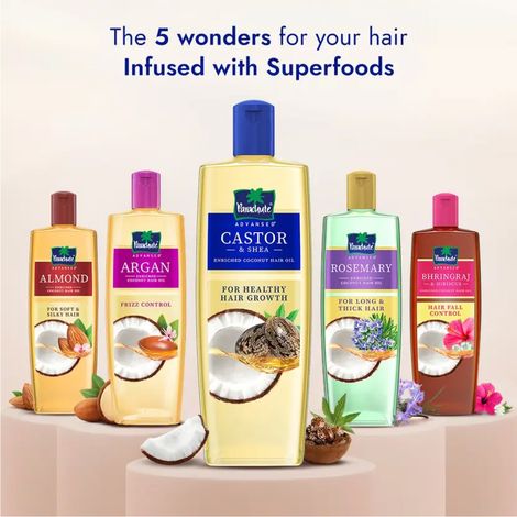Parachute Advansed Castor & Shea Enriched Coconut Hair Oil