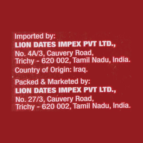 Lion Deseeded Dates