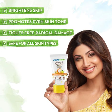 Mamaearth Vitamin C Face Wash